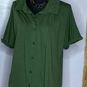 Army green Lularoe Charlie shirt